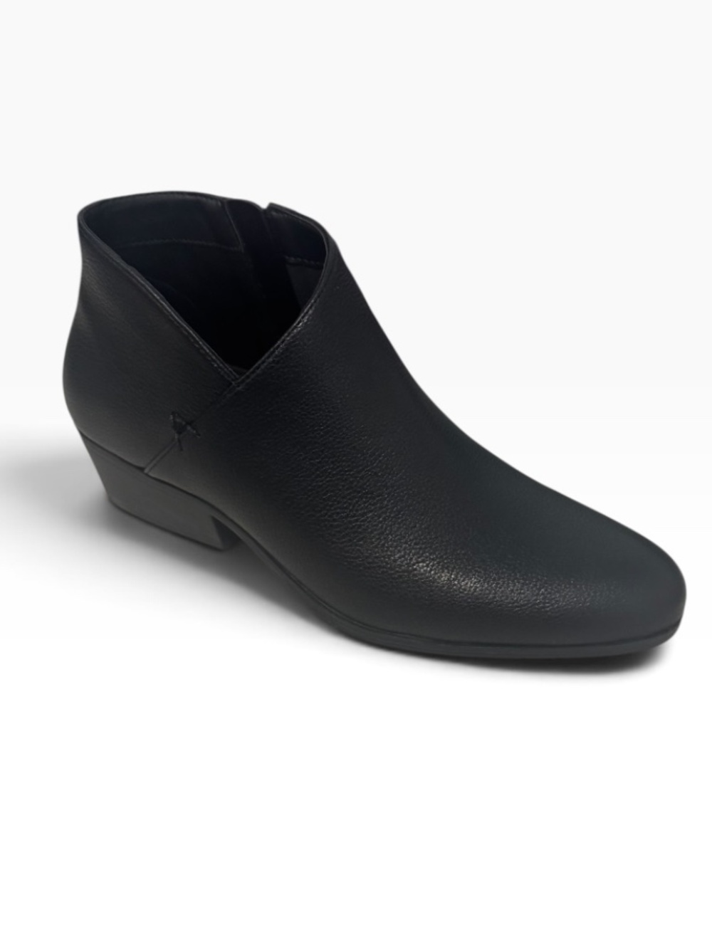 Aerosoles Women's Cayu Ankle Boots, Black Faux Leather Size 7.5M - NWB